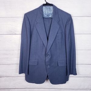 Alberto Giani Two Piece, Navy Suit, 100% Pure Wool , 2 Button(Read Descr…